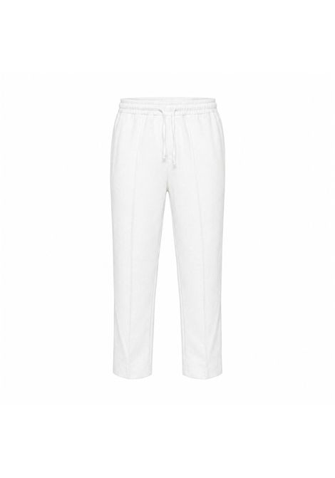 Pantaloni bianchi con coulisse PAOLO PECORA KIDS | PP4238GESSO